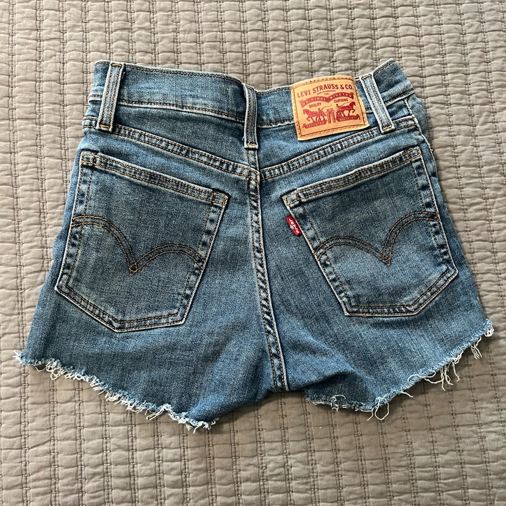 Levi's Blue Denim Jean Shorts